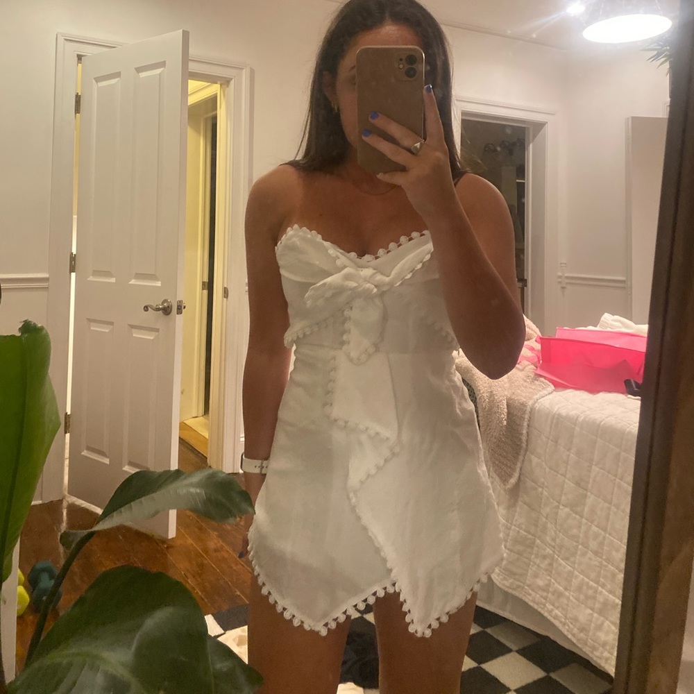 One & Only Collection White Romper